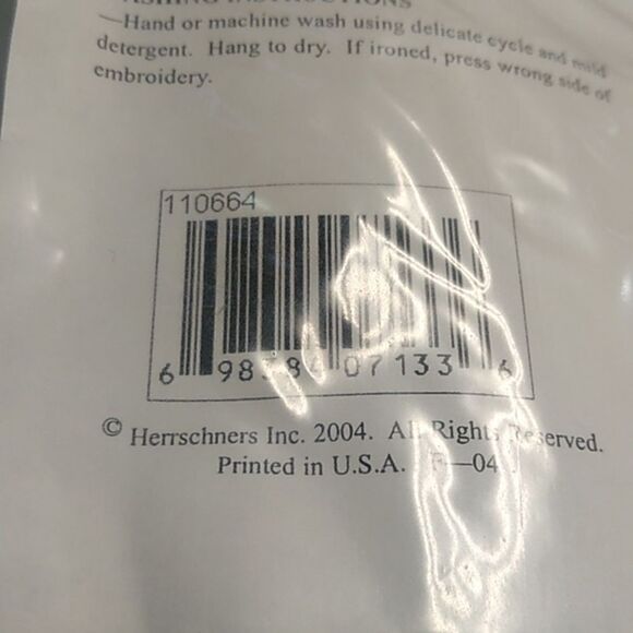 Herrschner's Sunflower Cross Stitch Kit Outer bag opened Inside bag unopened - Picture 5 of 5